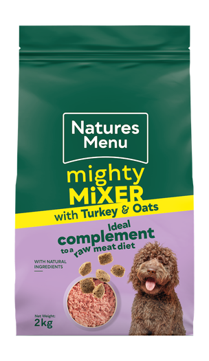 Mighty Mixer with Turkey and Oats